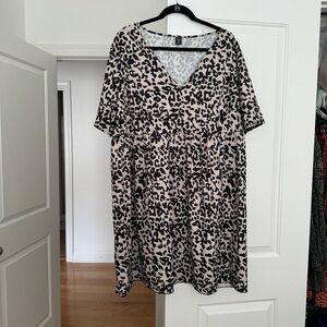 Cheetah mini dress